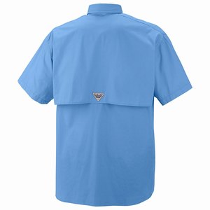 Columbia PFG Bonehead™ Shortärmad Skjorta Herr Blå (LISDE1485)